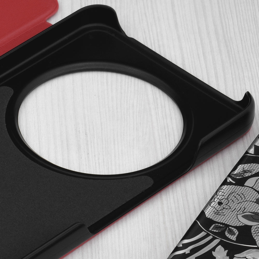 Case for Xiaomi Poco C75 / Redmi 14C, Techsuit, eFold, Red