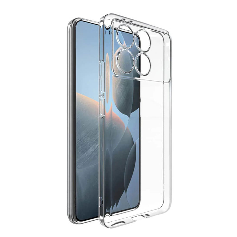 Case for Xiaomi Poco F6 Pro, Techsuit, Clear, Transparent