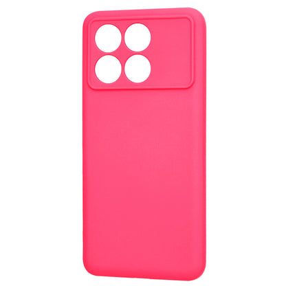 Case for Xiaomi Poco F6 Pro, Techsuit, SoftFlex, Dark Pink