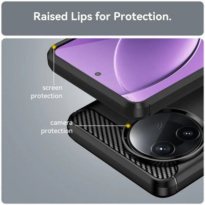Case for Xiaomi Poco F7 Ultra, Techsuit, Carbon, Black