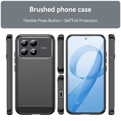 Case for Xiaomi Poco F8 Pro, Techsuit, Carbon, Black