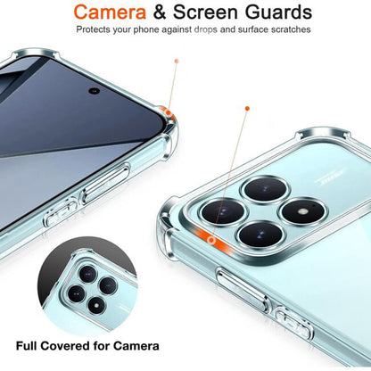 Case for Xiaomi Poco F8 Pro, Techsuit, Shockproof Clear, Transparent