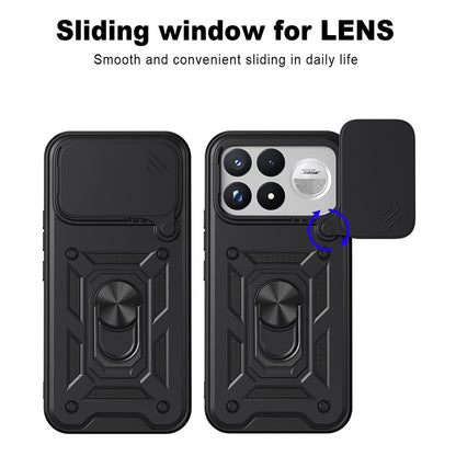 Case for Xiaomi Poco F9 Ultra, Techsuit, CamShield, Blue