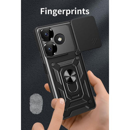 Case for Xiaomi Poco M6 4G / Redmi 13, Techsuit, CamShield, Blue