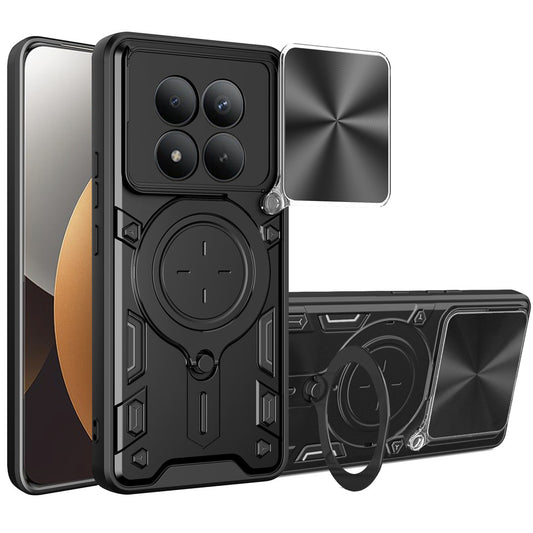 Case for Xiaomi Poco M8 Pro / Redmi Note 15 Pro+ 5G, Techsuit, CamGuard Pro, Black