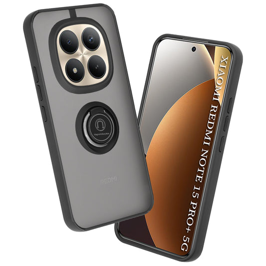 Case for Xiaomi Poco M8 Pro / Redmi Note 15 Pro+ 5G, Techsuit, Glinth, Black