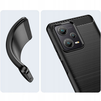 Case for Xiaomi Poco X5 / Note 12 5G, Techsuit, Carbon, Black
