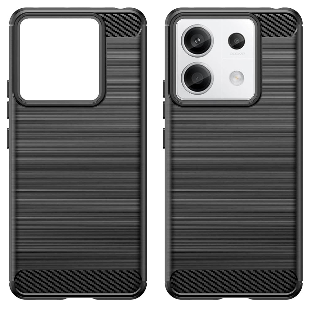 Case for Xiaomi Poco X6 / Note 13 Pro 5G, Techsuit, Carbon, Black