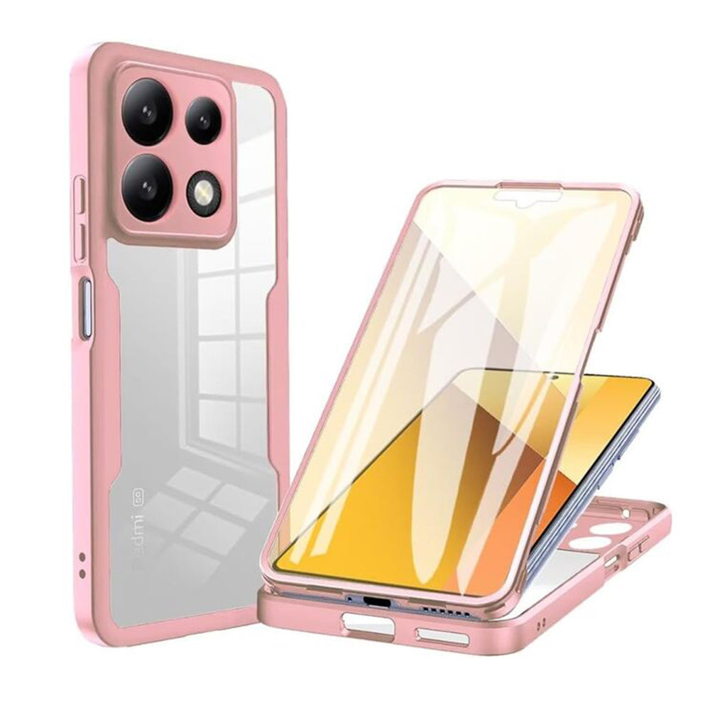 Case for Xiaomi Poco X6 Pro, Techsuit, ColorVerse 360, Pink