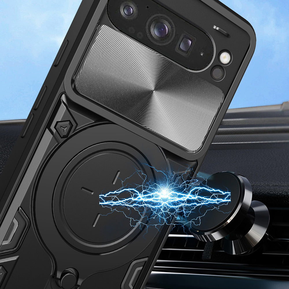 Case for Xiaomi Poco X7 / Note 14 Pro 5G, Techsuit, CamGuard Pro, Purple