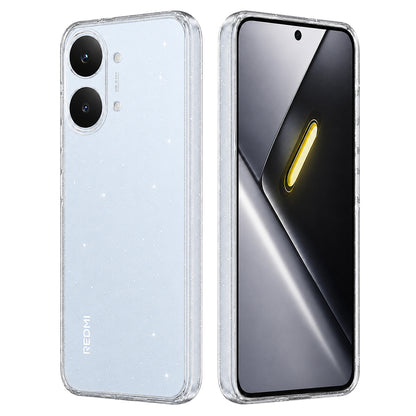 Case for Xiaomi Poco X8 Pro Max, Techsuit, SparkleSkin, Transparent
