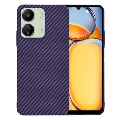 Case for Xiaomi Redmi 13C 5G / 13C / Poco C65, Techsuit, Carbonite FiberShell, Purple