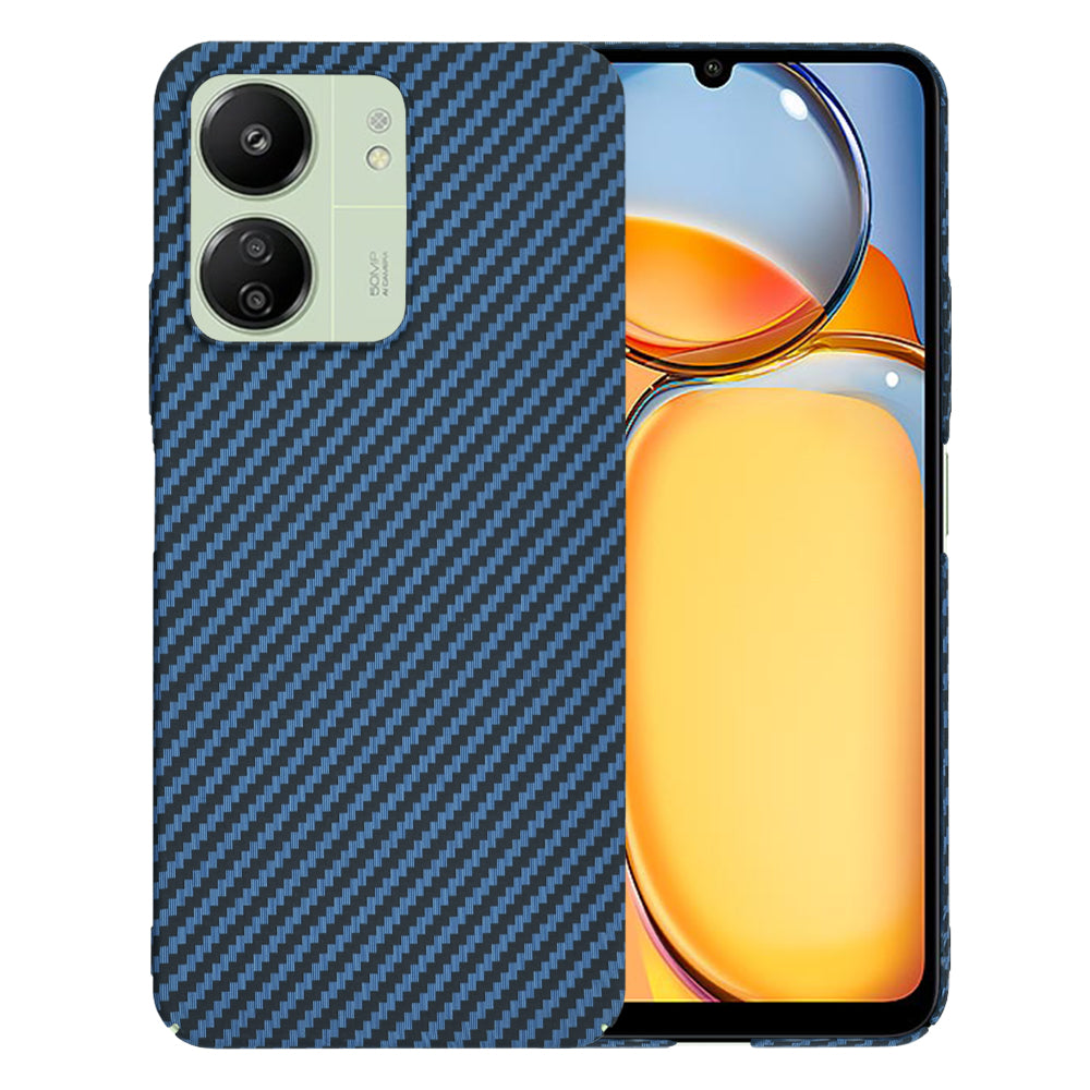 Case for Xiaomi Redmi 13C 5G / 13C / Poco C65, Techsuit, Carbonite FiberShell, Turquoise