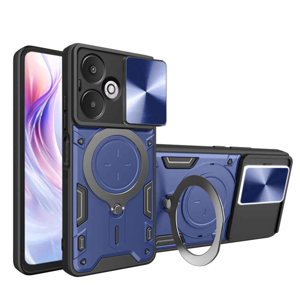 Case for Xiaomi Redmi 13C 5G, Techsuit, CamGuard Pro, Blue