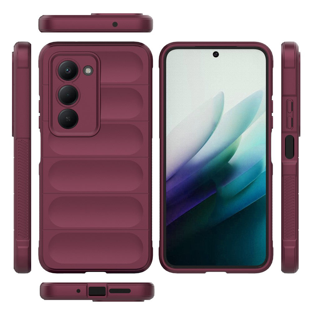 Case for Xiaomi Redmi 15 5G / 15 4G, Techsuit, Magic Shield, Burgundy
