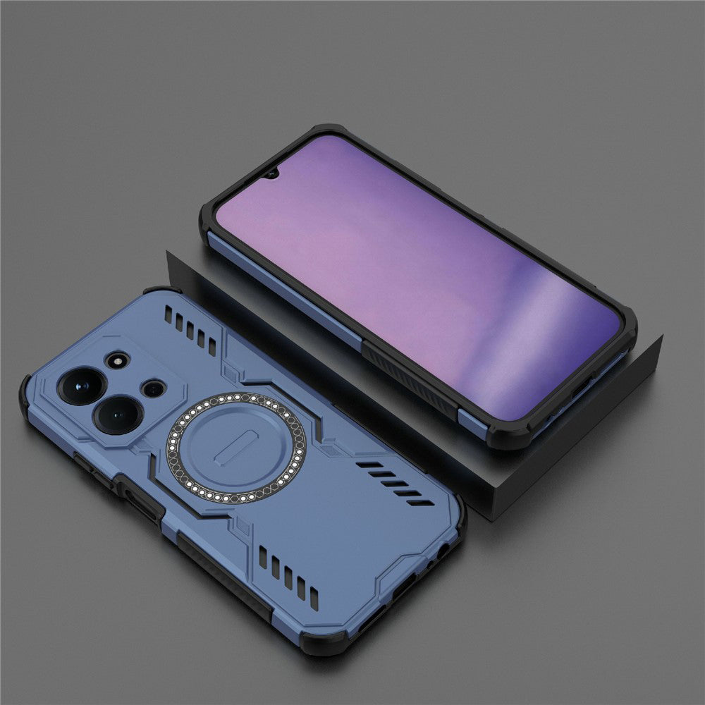 MagSafe Case for Xiaomi Redmi 15C 5G / 15C 4G, Techsuit, ArmorMag, Blue
