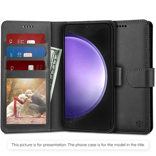 Case for Xiaomi Redmi 15C 5G / 15C 4G, Techsuit, Diary Book, Black