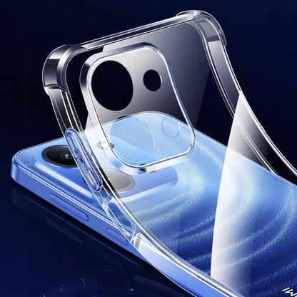 Case for Xiaomi Redmi 15C 5G / 15C 4G, Techsuit, Shockproof Clear, Transparent