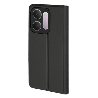 Case for Xiaomi Redmi 17C 5G, Techsuit, Magskin Book, Black
