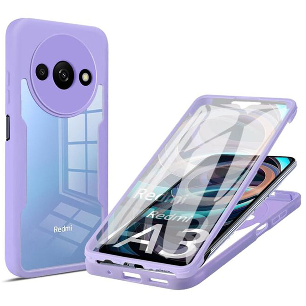 Case for Xiaomi Redmi A3x / A3, Techsuit, ColorVerse 360, Purple