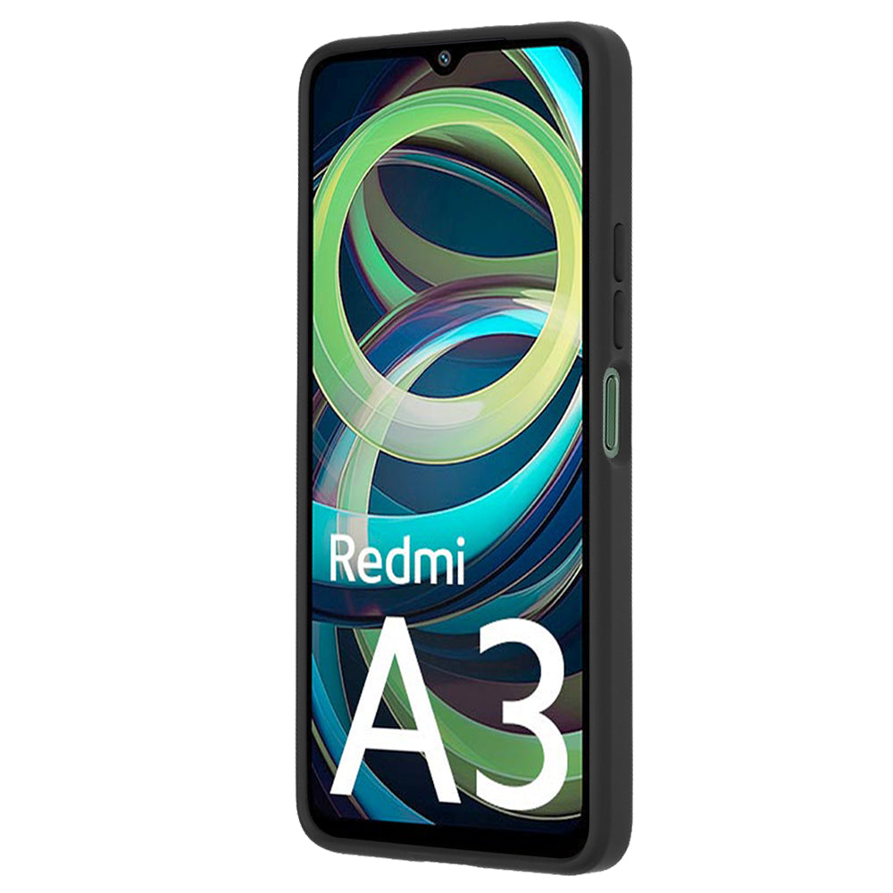 Case for Xiaomi Redmi A3x / A3, Techsuit, Glinth, Black