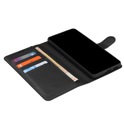 Case for Xiaomi Redmi A7 Pro 4G, Techsuit, Leather Folio, Black