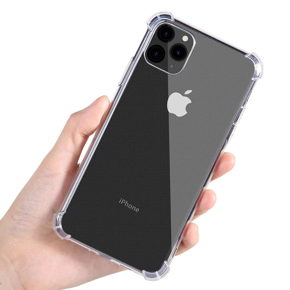 Case for Xiaomi Redmi Note 12 Pro 5G, Techsuit, Shockproof Clear, Transparent