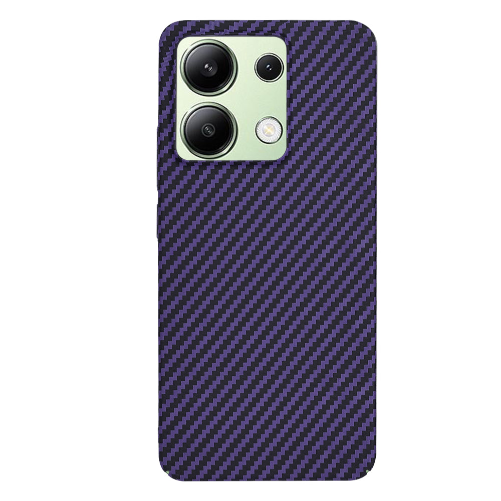 Case for Xiaomi Redmi Note 13 4G, Techsuit, Carbonite FiberShell, Purple