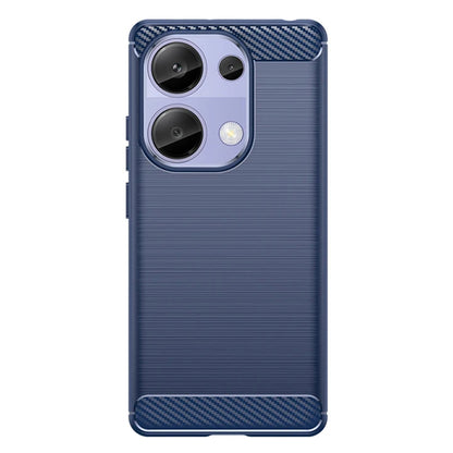 Case for Xiaomi Redmi Note 13 Pro 4G / Poco M6 Pro 4G, Techsuit, Carbon, Blue