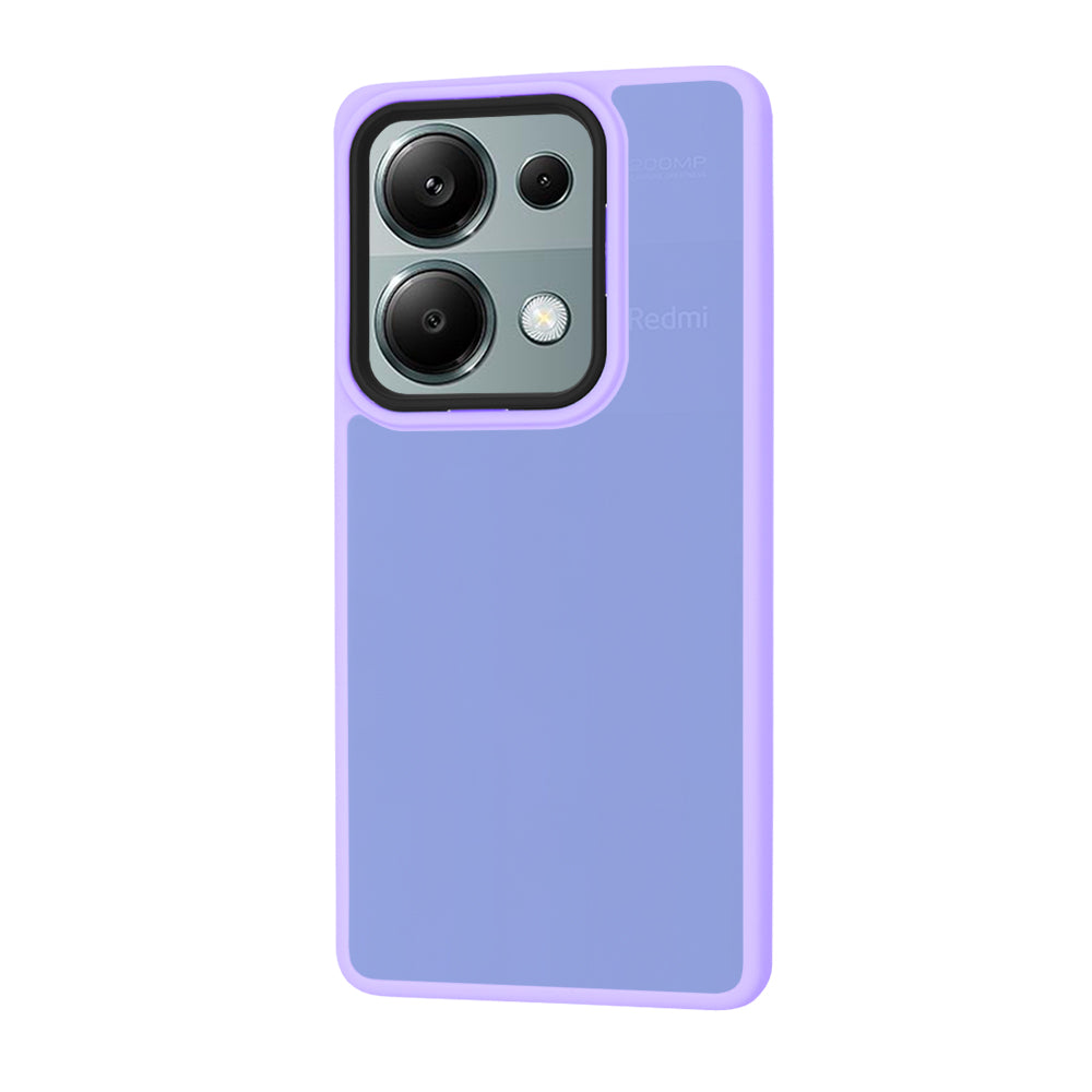 Case for Xiaomi Redmi Note 13 Pro 4G / Poco M6 Pro 4G, Techsuit, HaloFrost, Light Purple