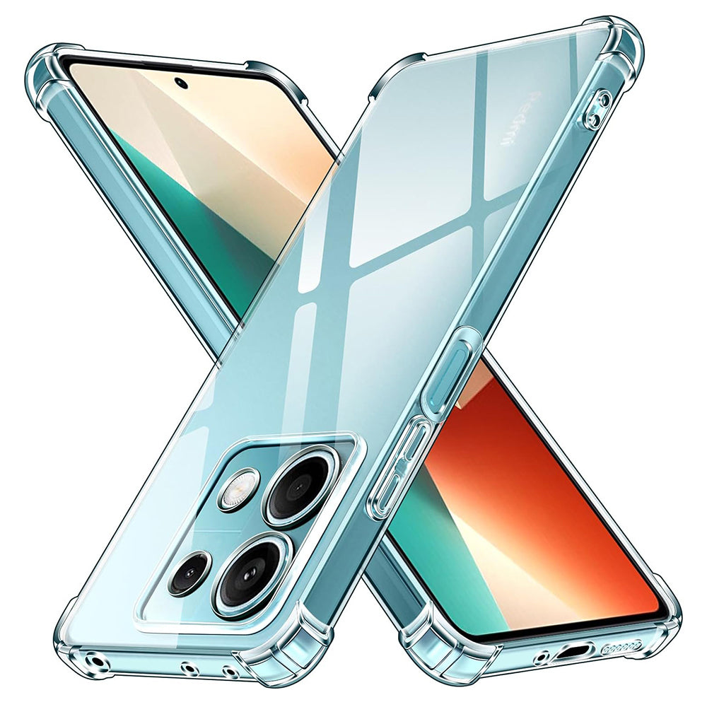 Case for Xiaomi Redmi Note 13 Pro 4G / Poco M6 Pro 4G, Techsuit, Shockproof Clear, Transparent