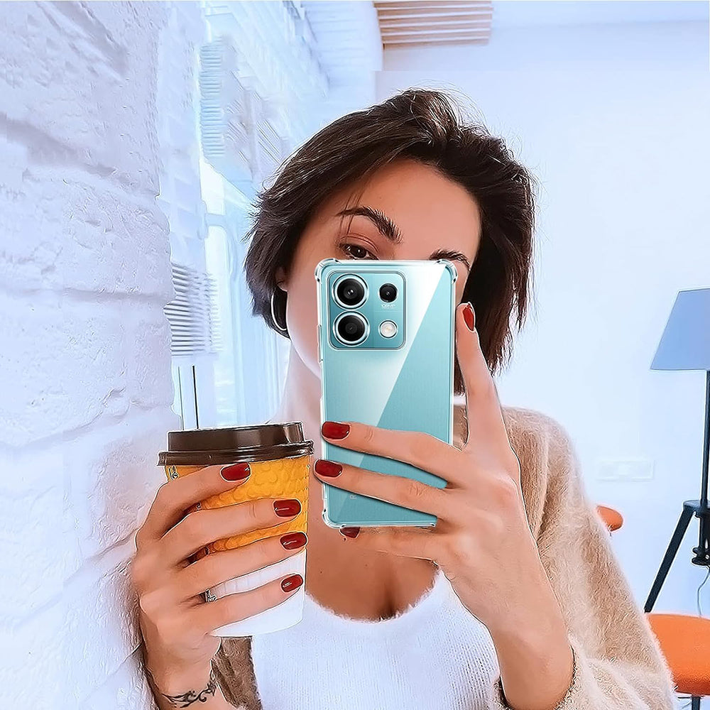 Case for Xiaomi Redmi Note 13 Pro 4G / Poco M6 Pro 4G, Techsuit, Shockproof Clear, Transparent