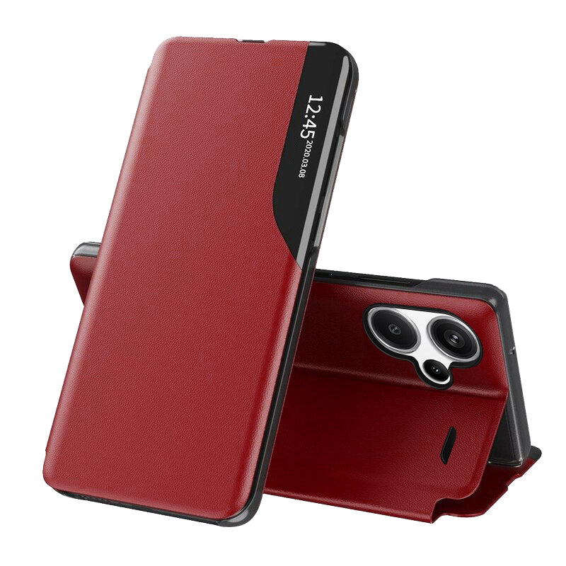Case for Xiaomi Redmi Note 13 Pro+, Techsuit, eFold, Red