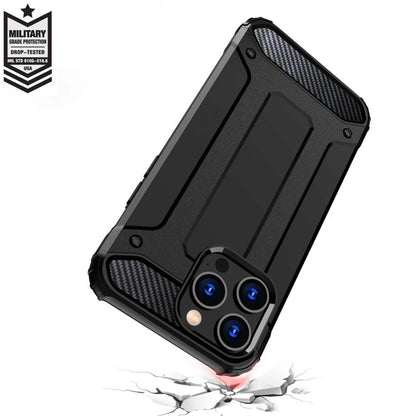 Case for Xiaomi Redmi Note 14 4G (Regional), Techsuit, Hybrid Armor, Black