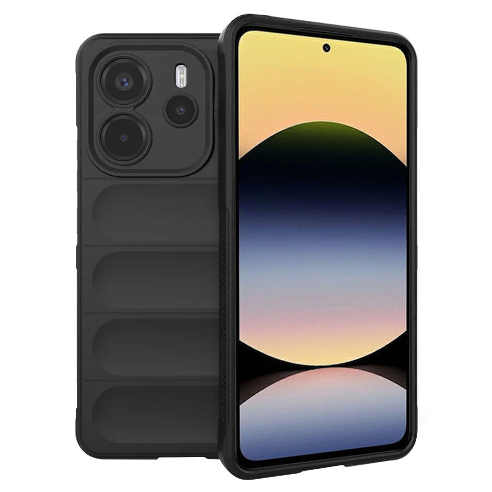 Case for Xiaomi Redmi Note 14 4G (Regional), Techsuit, Magic Shield, Black
