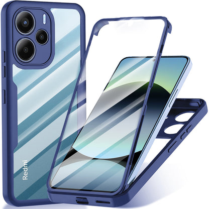 Case for Xiaomi Redmi Note 14 4G (Standard), Techsuit, ColorVerse 360, Blue