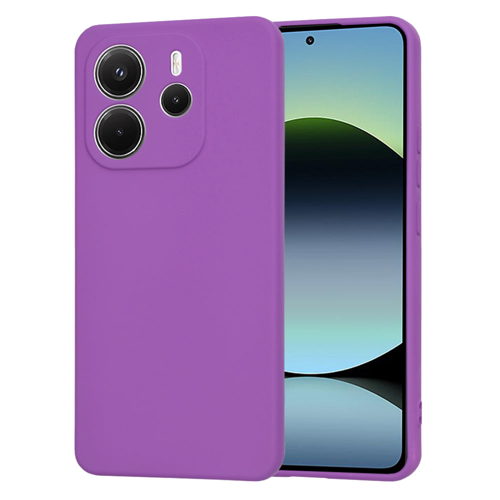 Case for Xiaomi Redmi Note 14 4G (Standard), Techsuit, SoftFlex, Purple
