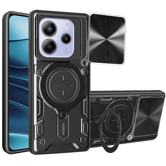 Case for Xiaomi Redmi Note 14 5G, Techsuit, CamGuard Pro, Black