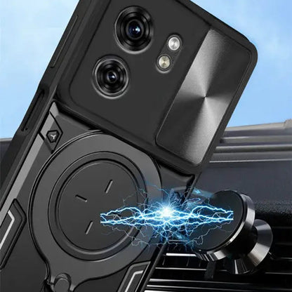 Case for Xiaomi Redmi Note 14 5G, Techsuit, CamGuard Pro, Black