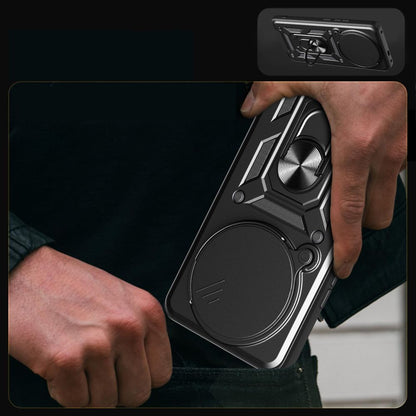 Case for Xiaomi Redmi Note 14 Pro 4G, Techsuit, CamShield, Black