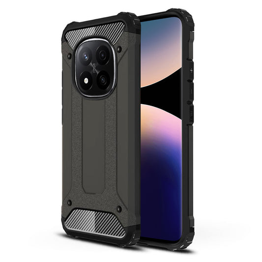 Case for Xiaomi Redmi Note 14 Pro+ 5G, Techsuit, Hybrid Armor, Black