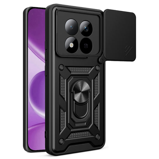 Case for Xiaomi Redmi Note 15 Pro 4G, Techsuit, CamShield, Black