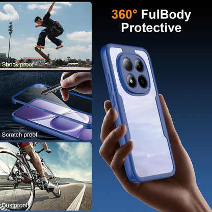Case for Xiaomi Redmi Note 15 Pro 5G, Techsuit, ColorVerse 360, Blue