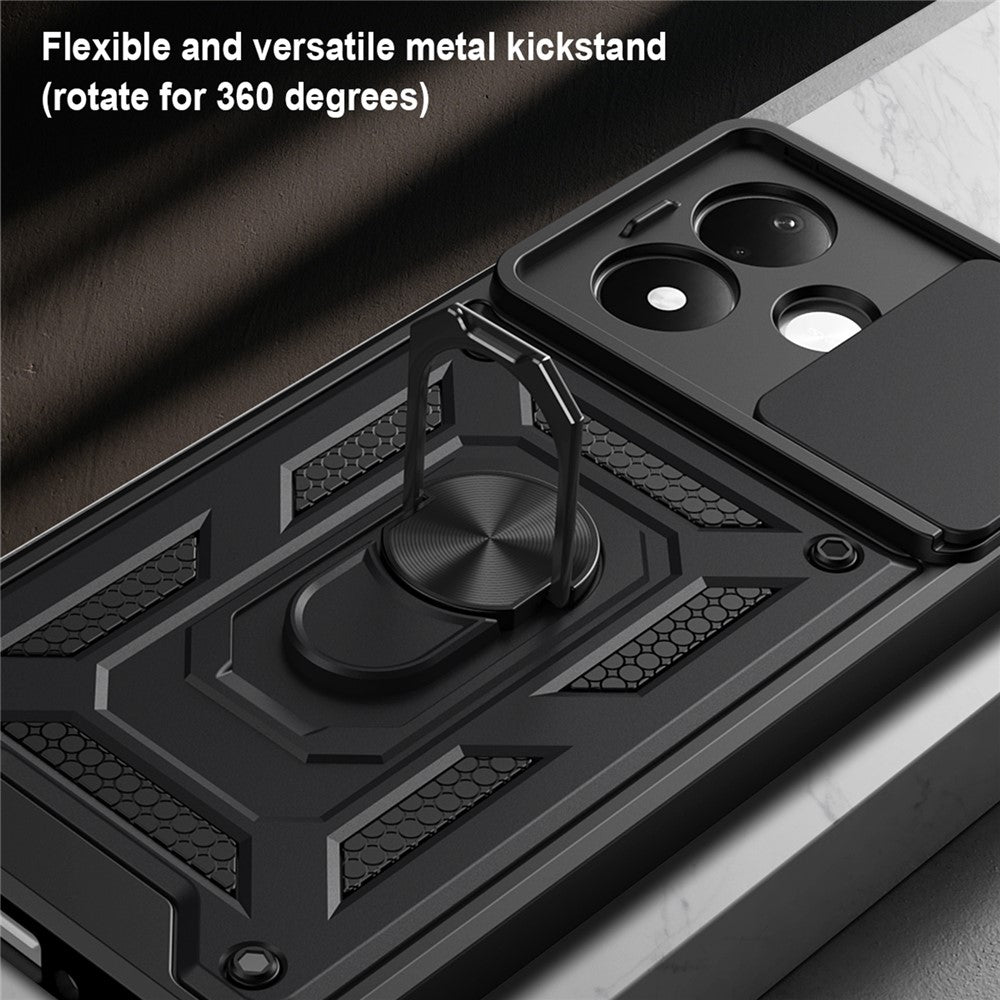 Case for Xiaomi Redmi Note 17 4G / Note 17 5G, Techsuit, CamShield, Gold
