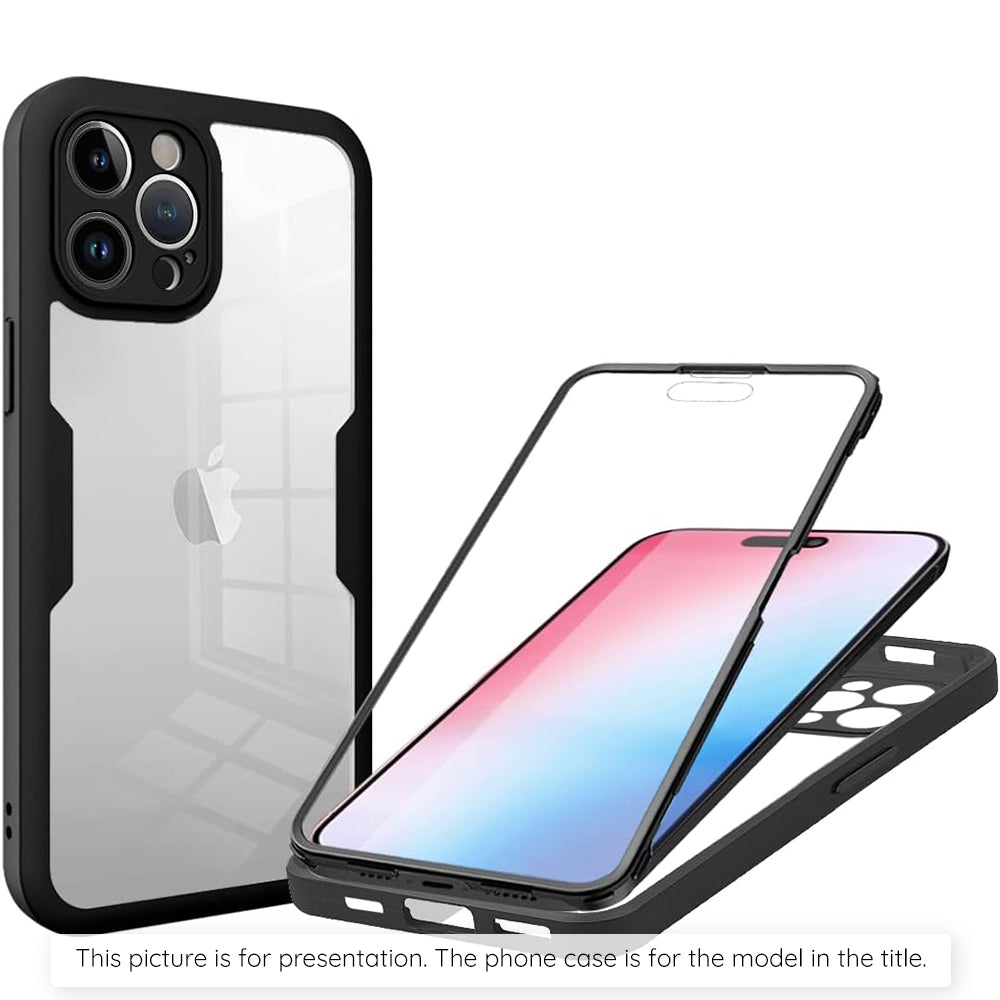 Case for Xiaomi Redmi Note 17 4G / Note 17 5G, Techsuit, ColorVerse 360, Black