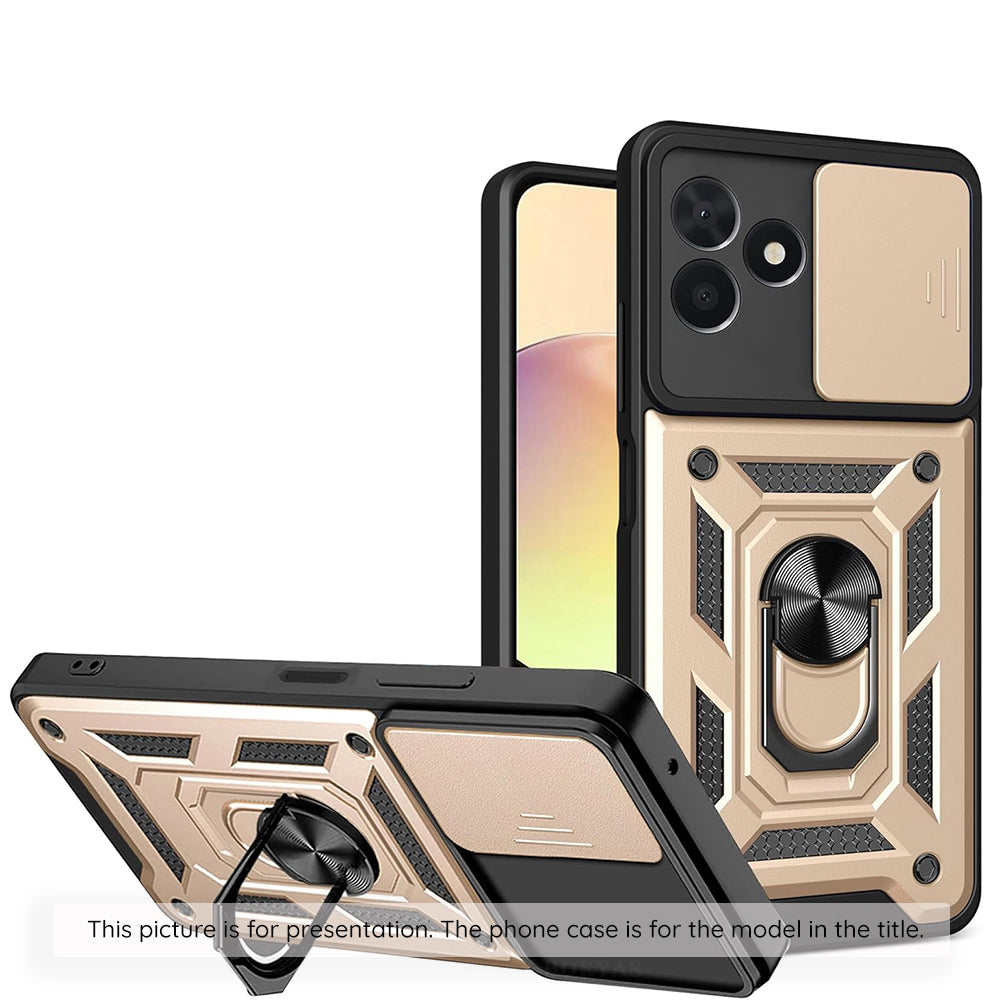 Case for Xiaomi Redmi Note 17 Pro Max, Techsuit, CamShield, Gold
