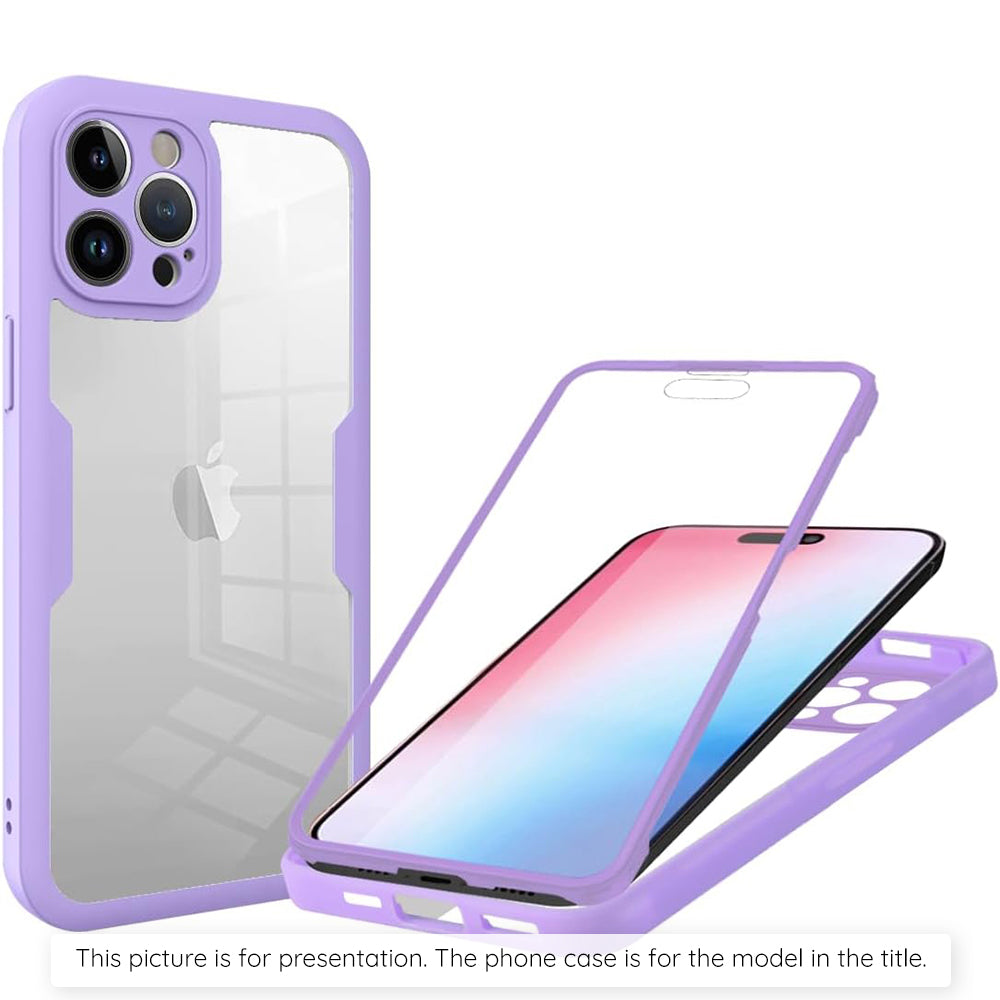 Case for Xiaomi Redmi Note 17 Pro Max, Techsuit, ColorVerse 360, Purple