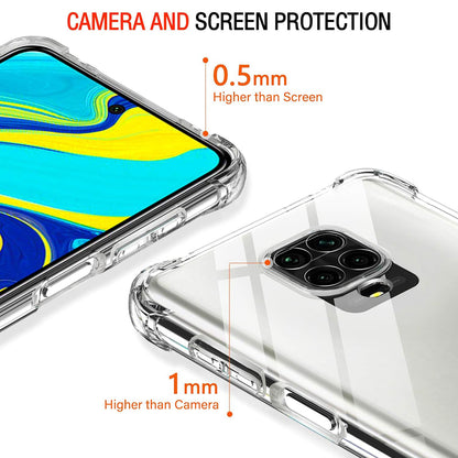 Case for Xiaomi Redmi Note 9S / Note 9 Pro / Note 9 Pro Max, Techsuit, Shockproof Clear, Transparent