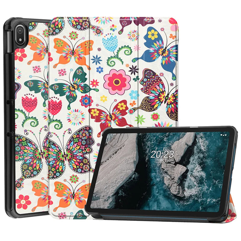 Case for Xiaomi Redmi Pad 2, Techsuit, FoldPro Butterfly, Multicolor