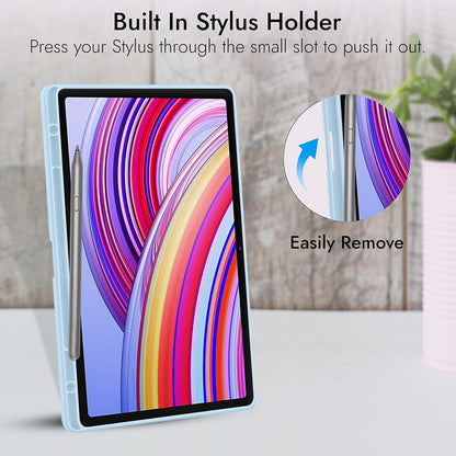 Case for Xiaomi Redmi Pad Pro / Pad / Pad Pro 5G, Techsuit, Flex Trifold, Purple